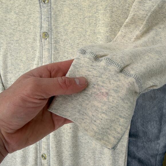 Men's Fruit of the Loom Loungewear Henley Long Johns Full Thermal Under Layer L - Picture 3 of 8